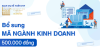 Dịch vụ bổ sung, thay đổi ngành nghề kinh doanh, chỉ 500.000đ