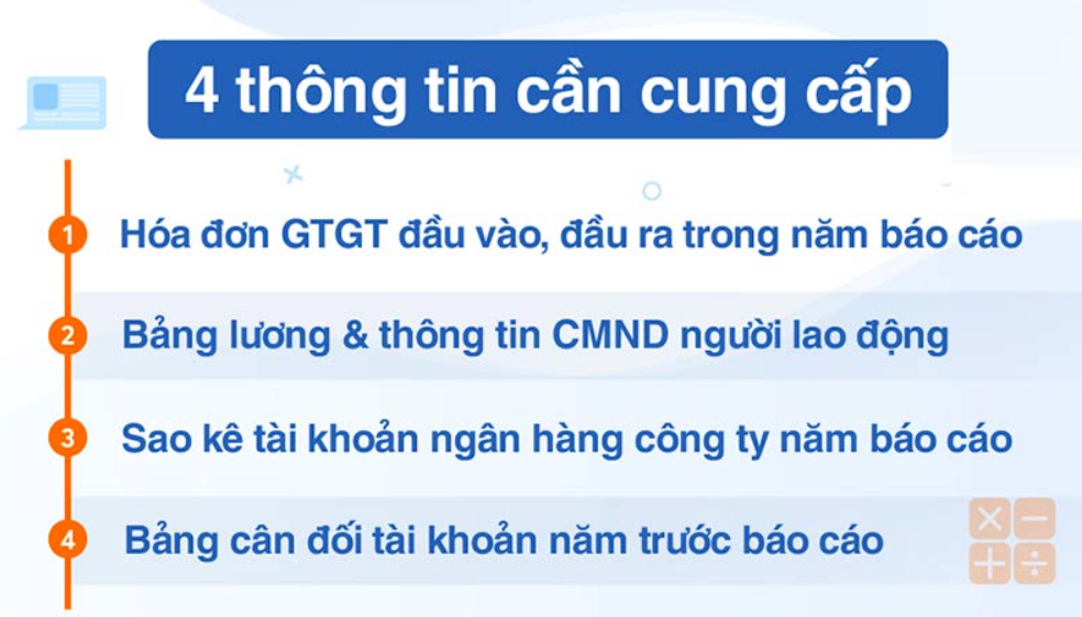 Dịch vụ nhận làm Báo Cáo Tài Chính cuối năm - Từ 1.000.000đ
