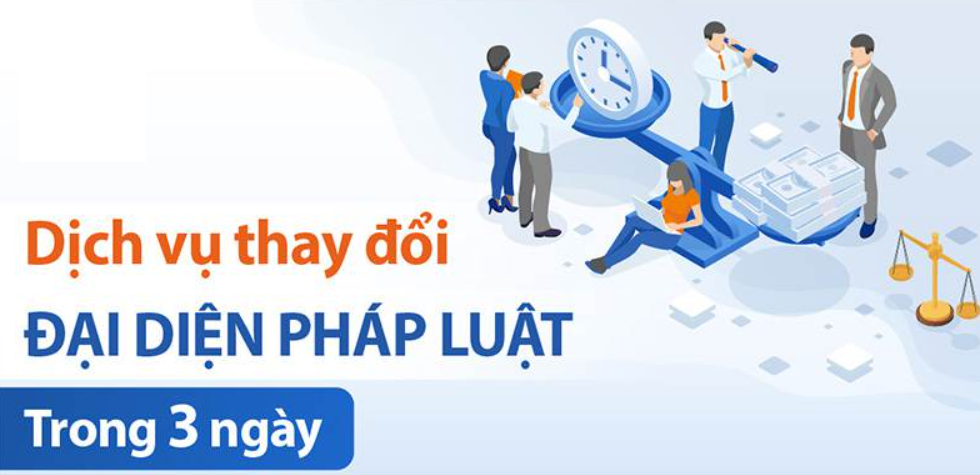 Thay đổi người đại diện pháp luật, giám đốc công ty - 500.000đ