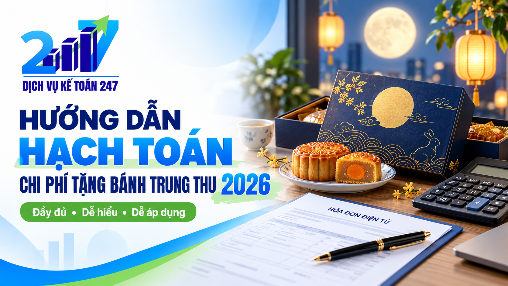 Hướng dẫn hoạch toán trung thu WEB