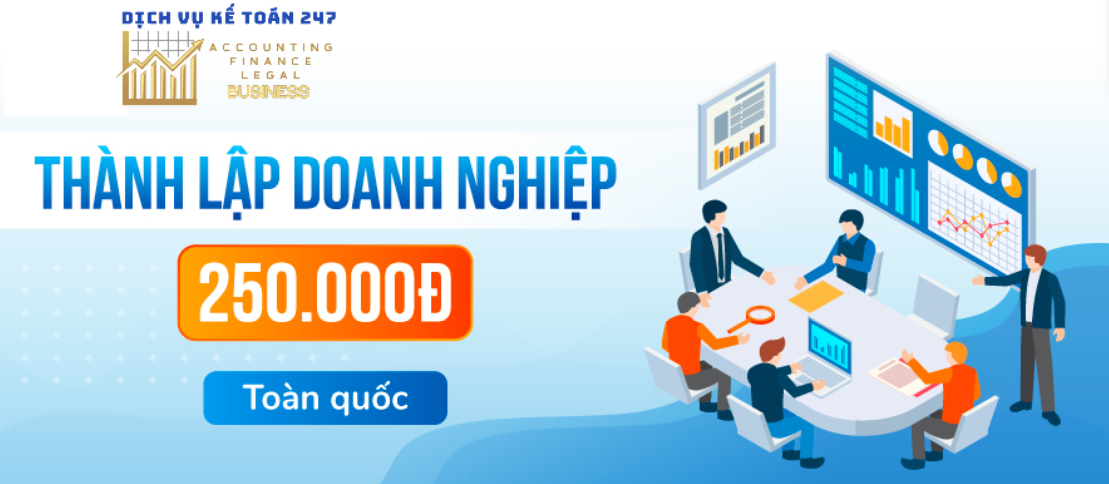 Dịch vụ thành lập công ty, doanh nghiệp Giá Rẻ - 250.000đ
